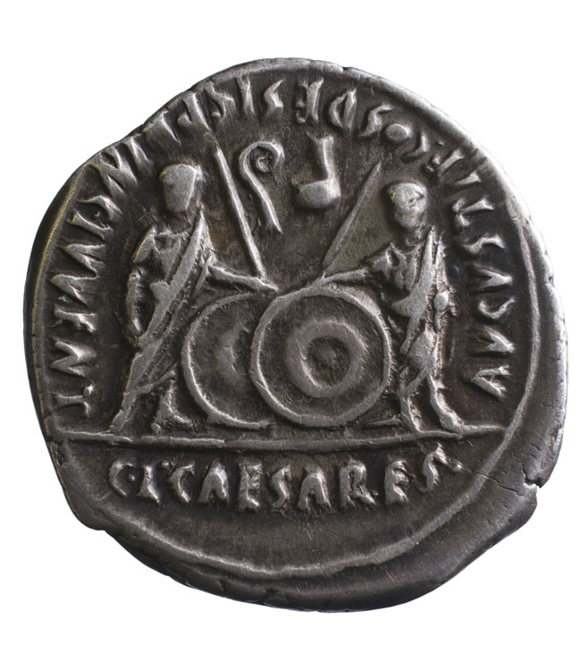 Denar 27 v. Chr. – 14 n. Chr. (Revers)