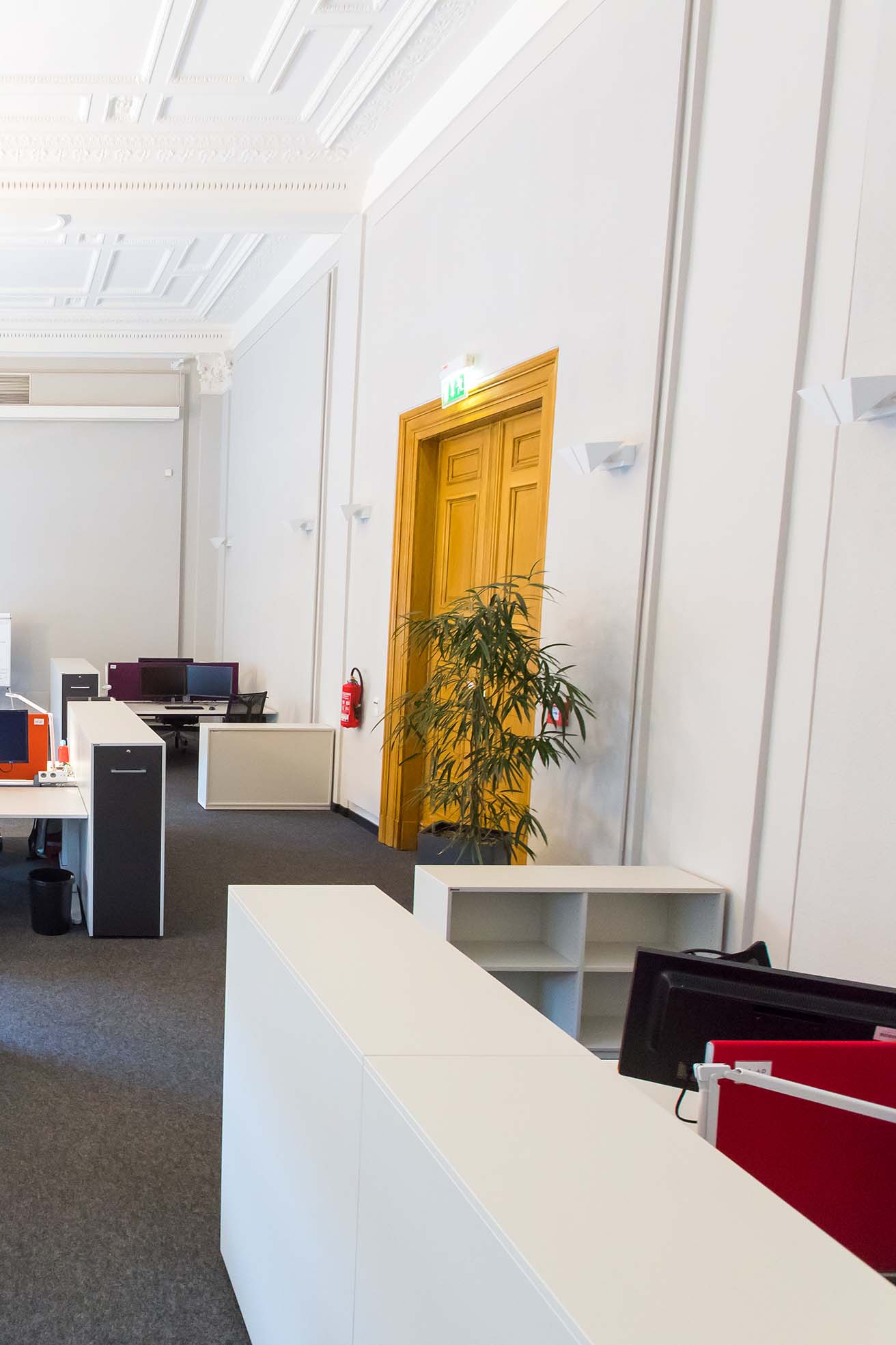Promovierendenarbeitsraum Bibliotheca Albertina. Foto: Swen Reichhold