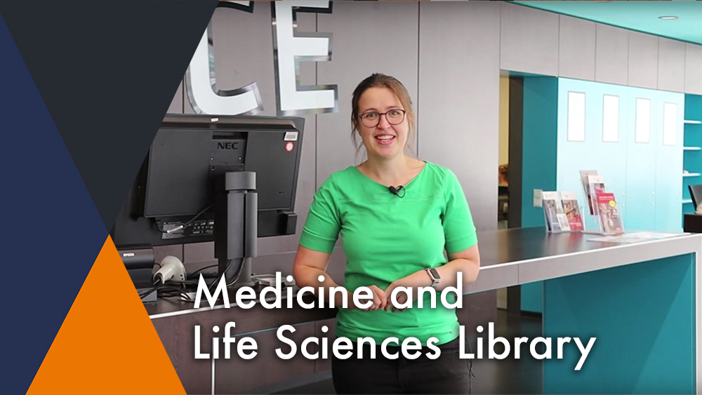 Tour Medicine and Life Sciences Library on YouTube (English subs)