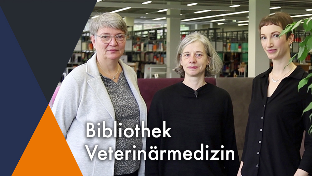 Videotour durch die Bibliothek Veterinärmedizin