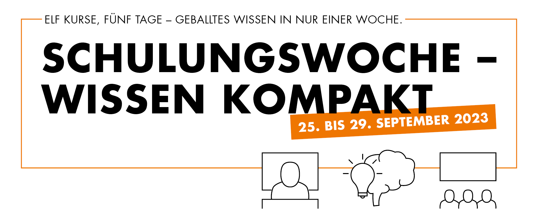 Workshop week on scientific work from 25 to 29 September 2023