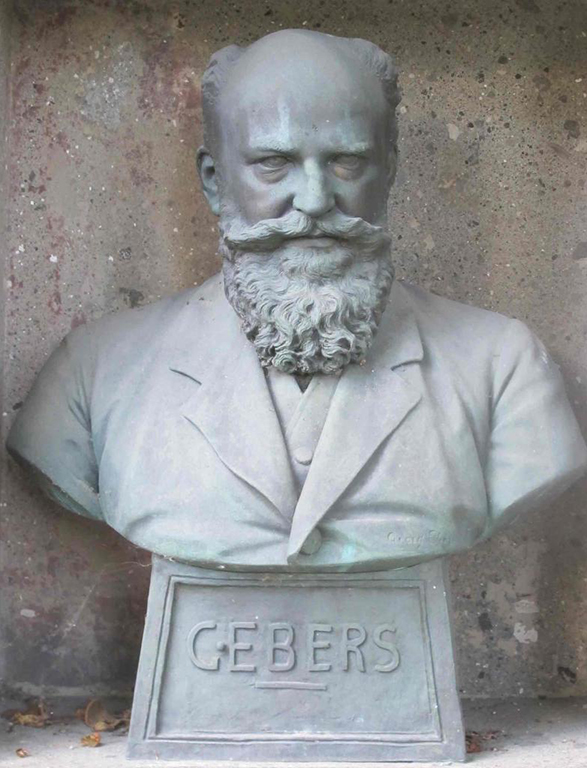 Fig. 1 – Bust of Georg Ebers