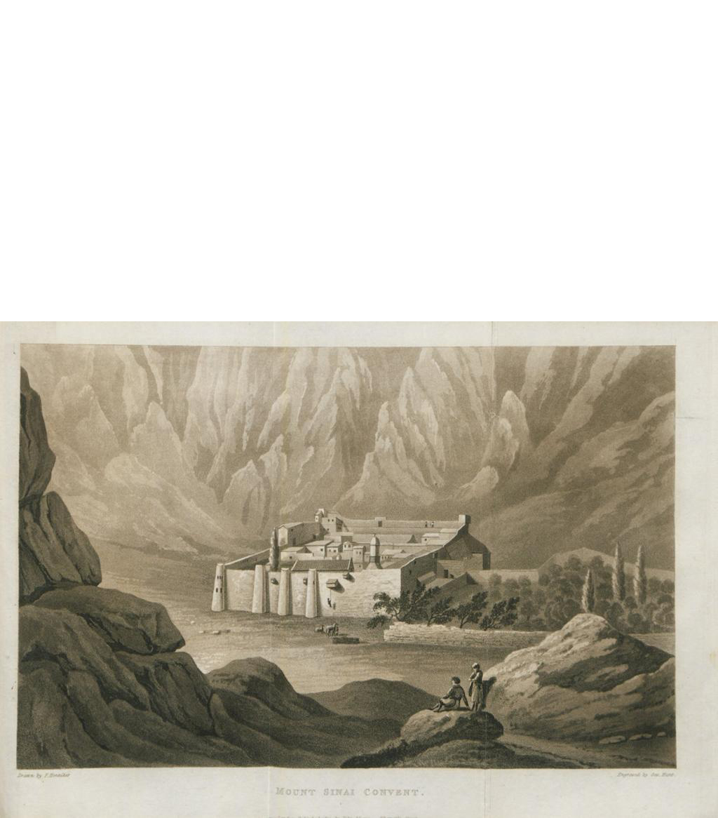 Fig. 2 – The monastery St. Catherine in an etching from the early 19th century