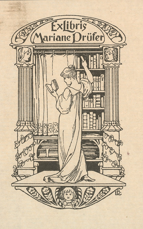 Exlibris für Mariane Prüfer Exlibris für Mariane Prüfer