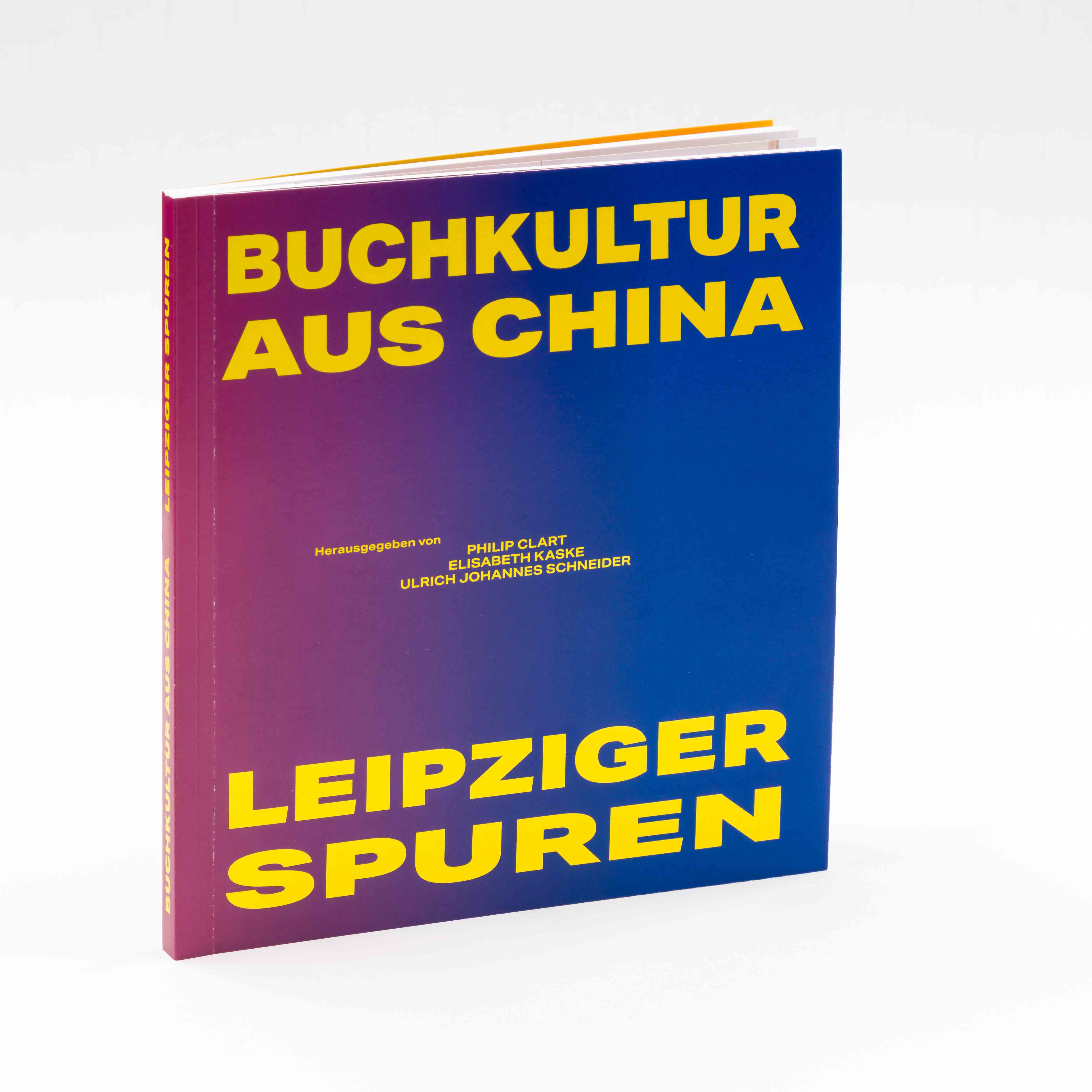 Katalogcover "Buchkultur aus China. Leipziger Spuren"