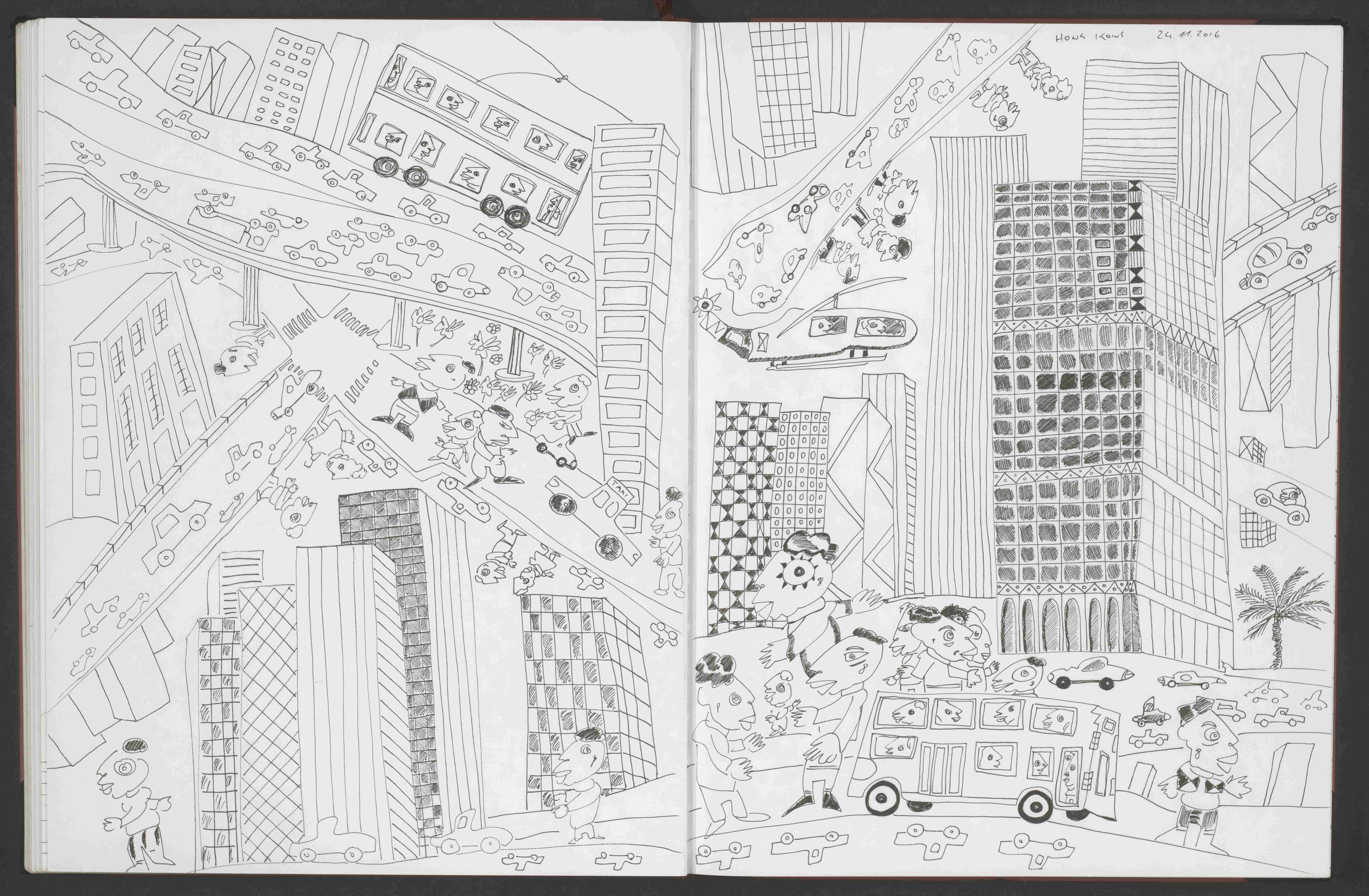 monochrome Darstellung: Japan, Hongkong von Fischer-Art