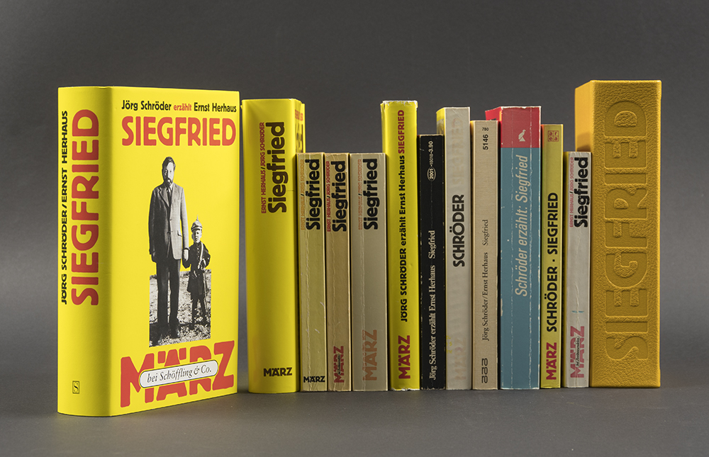 verschiedene Buchausgaben des ‚Siegfried‘