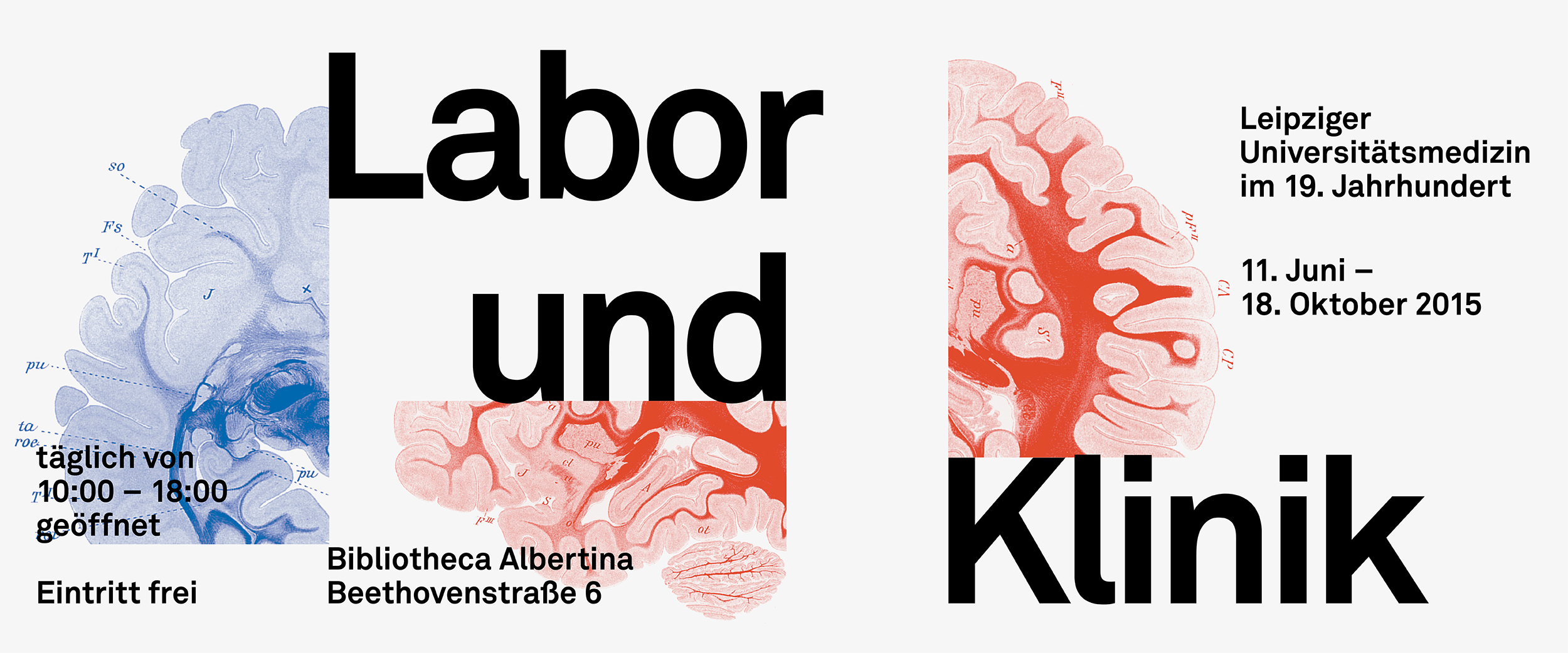 Labor und Klinik. Zur Leipziger Universitätsmedizin im 19. Jh. -- eine Ausstellung der Universitätsbibliothek Leipzig