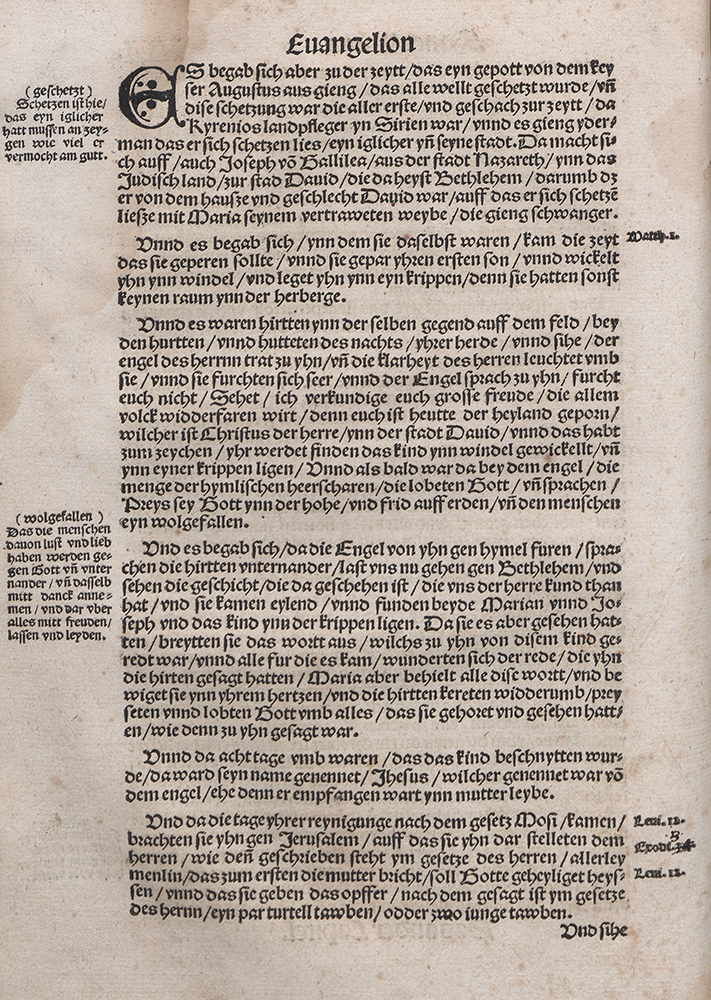 Bible en traduction allemande par Luther