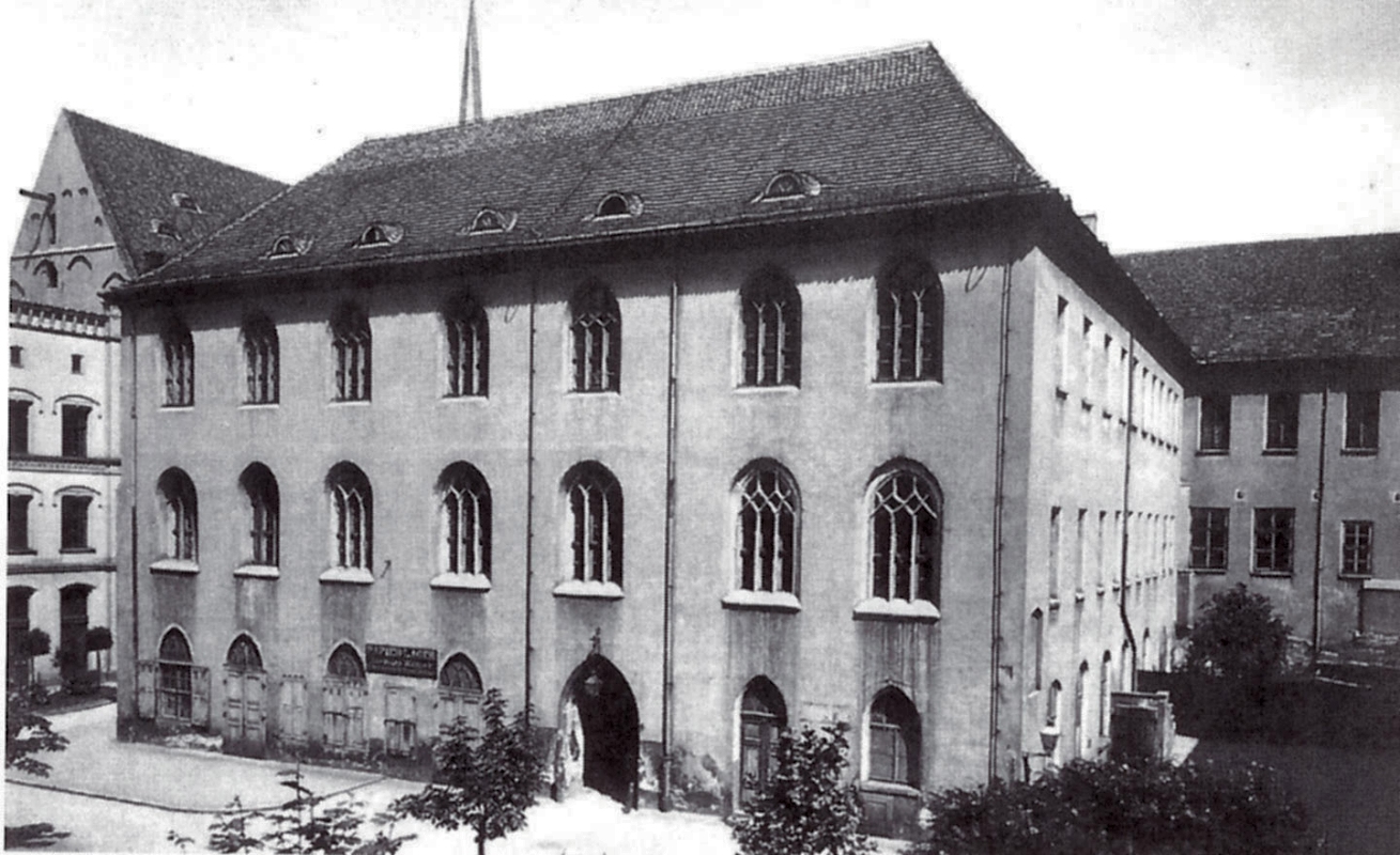 Das sogenannte Mittelpaulinum beherbergte die UB Leipzig von 1543 bis 1891.