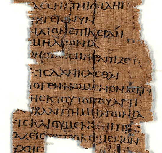 Ausschnitt aus dem Papyrus P.Lips.Inv. 148 + 1082R