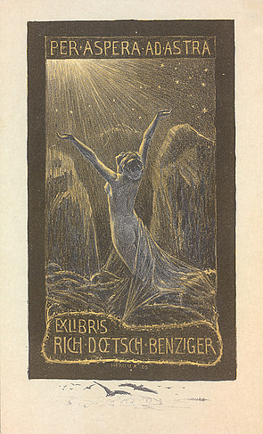 Héroux, Exlibris für Richard Doetsch-Benziger Héroux, Exlibris für Richard Doetsch-Benziger